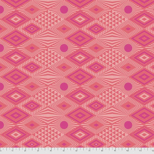 Daydreamer - Lucy in Dragonfruit - Tula Pink for Free Spirit - PWTP096.DRAGO - Half Yard