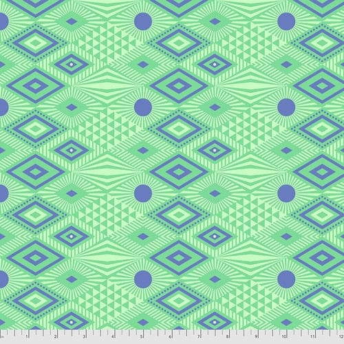 Daydreamer - Lucy in Lagoon - Tula Pink for Free Spirit - PWTP096.LAGOO - Half Yard