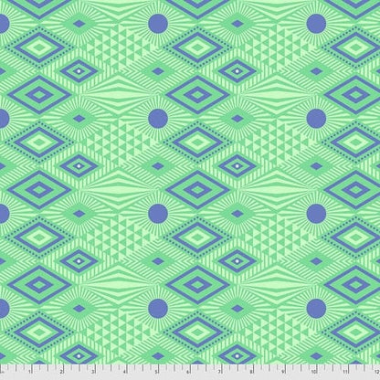 Daydreamer - Lucy in Lagoon - Tula Pink for Free Spirit - PWTP096.LAGOO - Half Yard