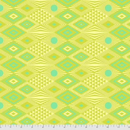 Daydreamer - Lucy in Pineapple - Tula Pink for Free Spirit - PWTP096.PINEA - Half Yard