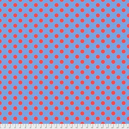 Tula Pink All Stars Pom POm Dot in Lupine Blue