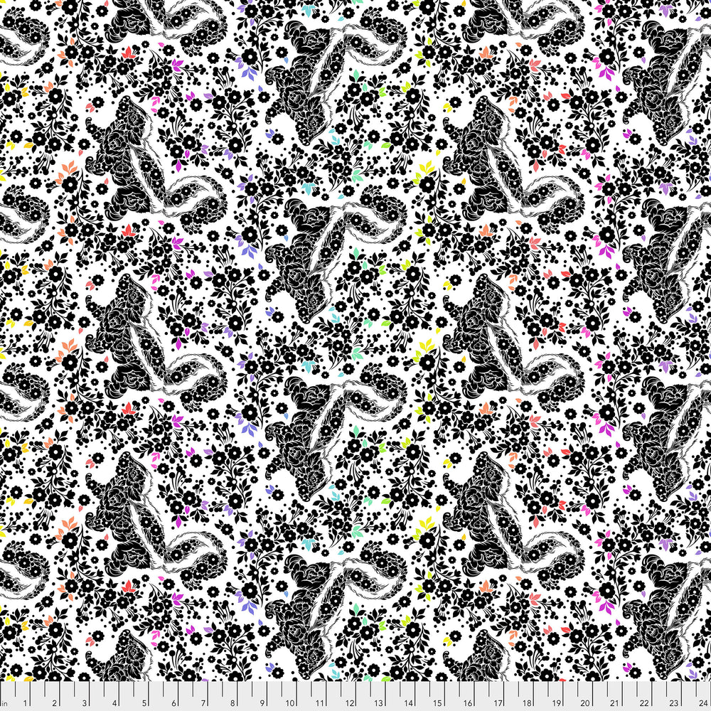 PREORDER - Linework - Lil Stinker in Paper - Tula Pink for Free Spirit - PWTP155.PAPER - Half Yard