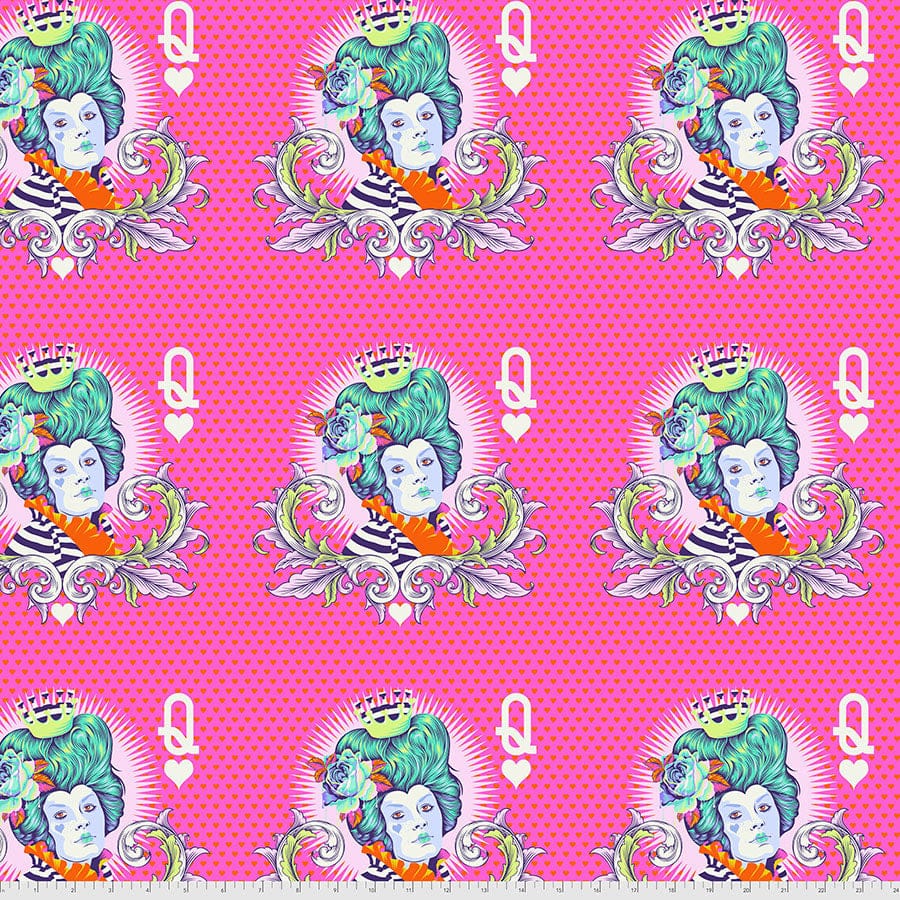 Curiouser & Curiouser - The Red Queen in Daydream - Tula Pink for Free Spirit - PWTP160.DAYDR - Half Yard
