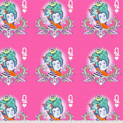 Curiouser & Curiouser - The Red Queen in Daydream - Tula Pink for Free Spirit - PWTP160.DAYDR - Half Yard
