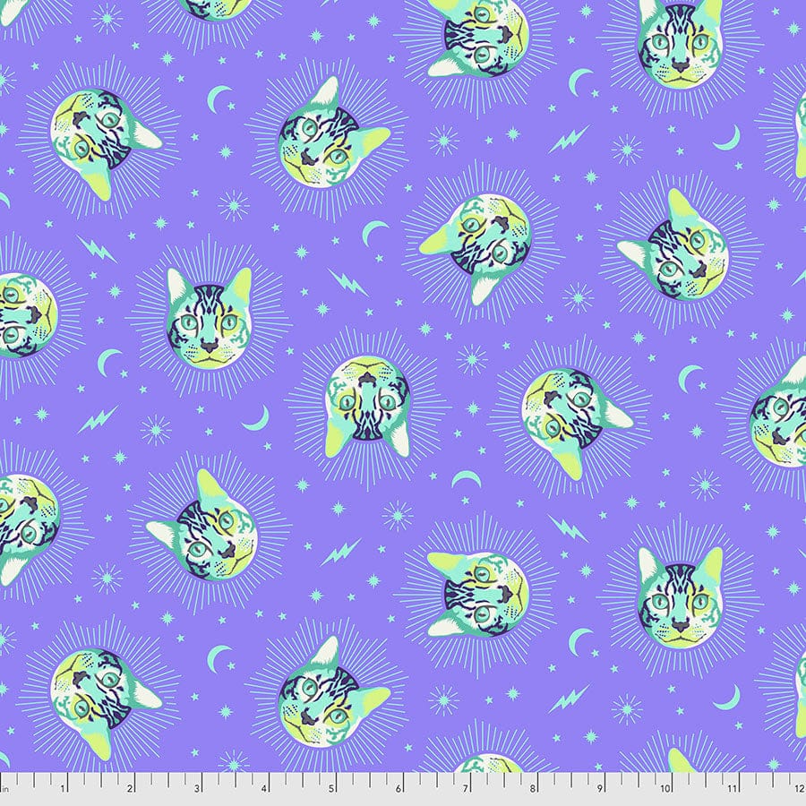 Curiouser & Curiouser - Cheshire in Daydream - Tula Pink for Free Spirit - PWTP164.DAYDR - Half Yard