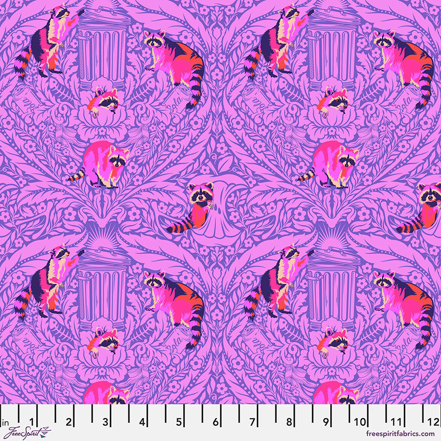 Tiny Beasts - One Man's Trash in Glimmer - Tula Pink for Free Spirit - PWTP181.GLIMMER - Half Yard