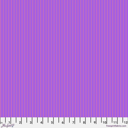 Tula Pink True Colors 2022 - Tiny Stripes in Honesty - Tula Pink for Free Spirit - PWTP186.HONESTY - Half Yard