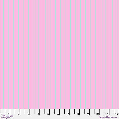 Tula Pink True Colors 2022 - Tiny Stripes in Petal - Tula Pink for Free Spirit - PWTP186.PETAL - Half Yard