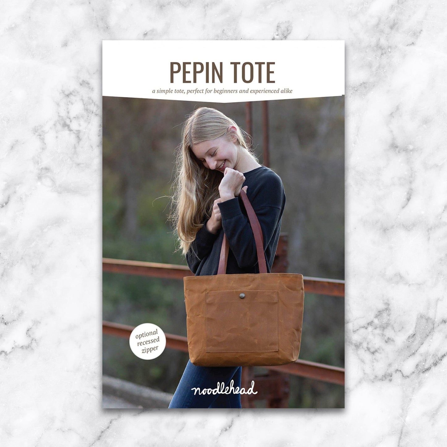 Pepin Tote - Paper Pattern - Noodlehead - AG-548