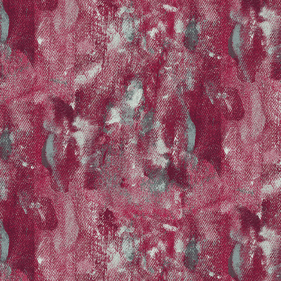Prism - Drop Cloth in Ruby - Giucy Giuce for Andover - A-9574-R - Half Yard