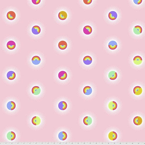 Daydreamer - 108" Wide Saturdaze in Guava - Tula Pink for Free Spirit - 3 Yards