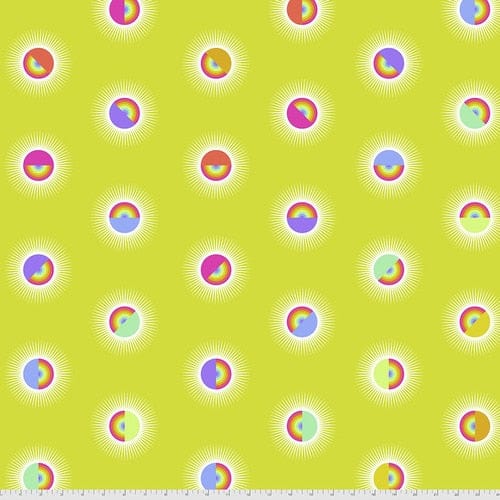 Daydreamer - 108" Wide Saturdaze in Pineapple - Tula Pink for Free Spirit - 3 Yard Cut