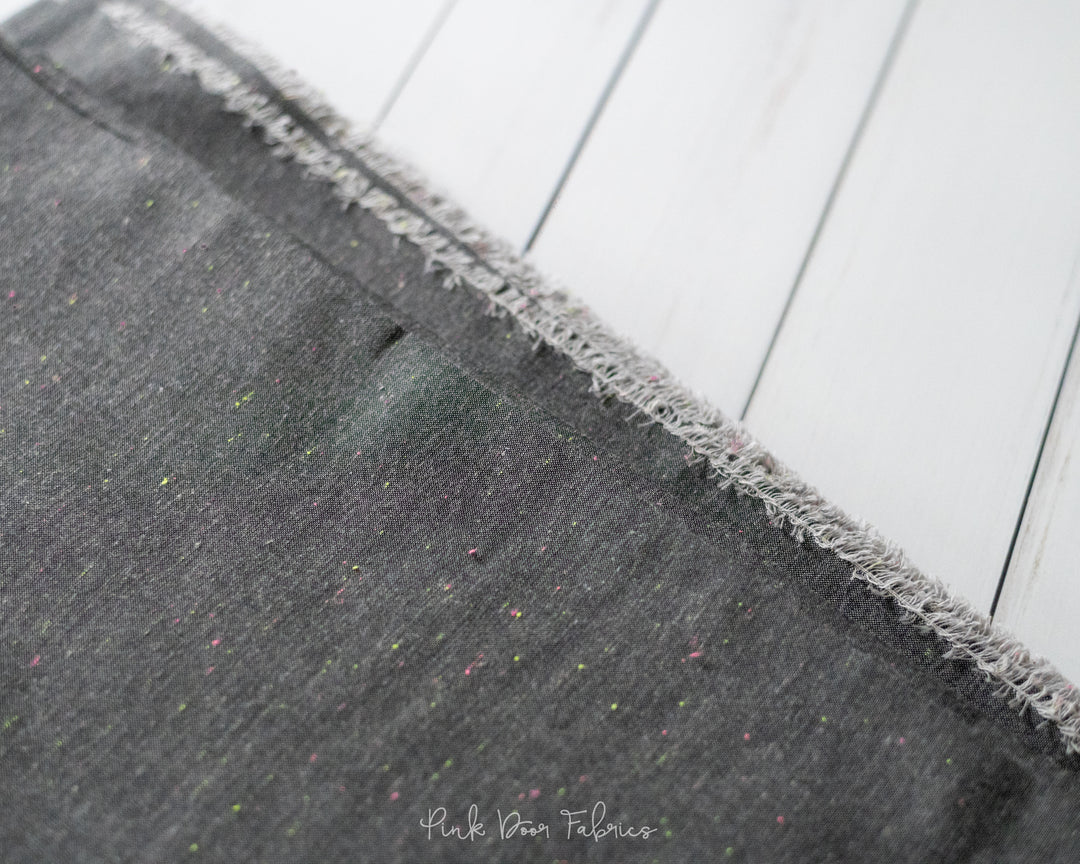 Neon Neppy - Neon Neppy in Charcoal - SRK-17237-184 - Half Yard