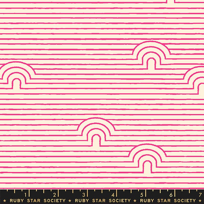 Linear - Caves in Playful - RS1053 13 - Half Yard