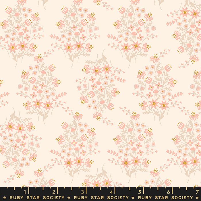 Sunbeam - Wild Flower Child in Natural - RS1059 11 - Half Yard