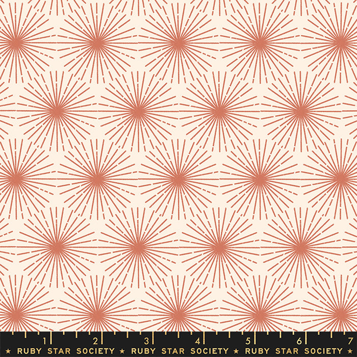  Sunbeam - Beaming in Terra Cotta - RS1063 16 - Half Yard