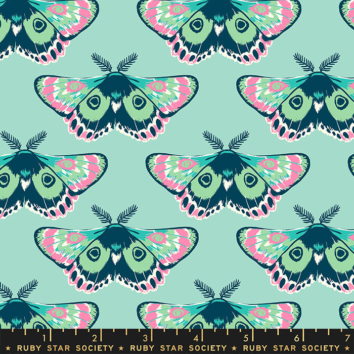 Firefly - Glow Moth in Frost - RS2067 14 - Half Yard