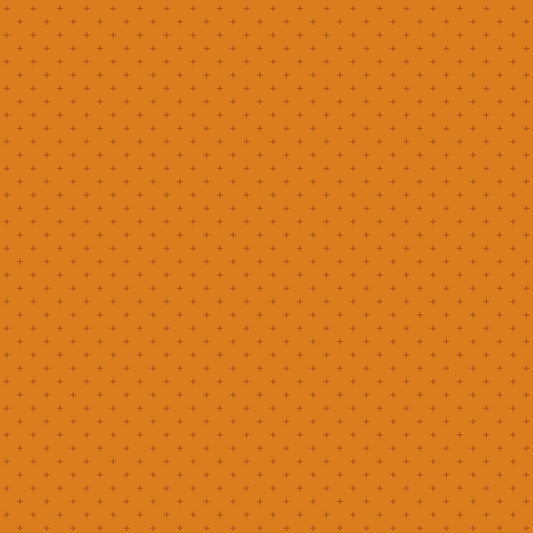 Cotton quilting fabric pattern called 'Add it Up in Caramel'. Part of the 'Moonglow' fabric collection. Designed by Ruby Star Society for fabric company Moda Fabrics. SKU: RS4005 67. 44-45 inch width.