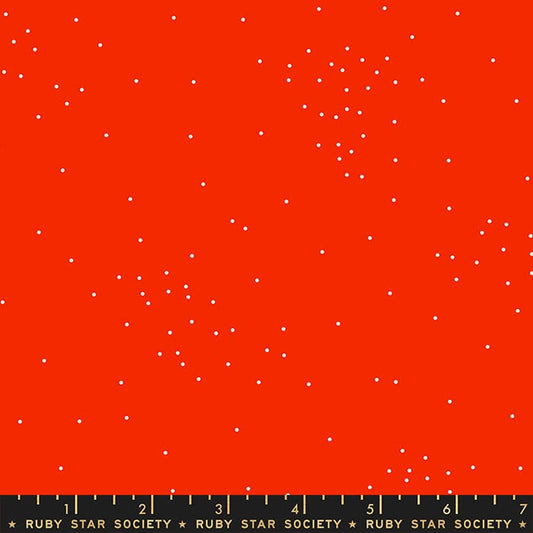 Cotton quilting fabric pattern called 'Sugar in Ruby'. Part of the 'Sugar' fabric collection. Designed by Ruby Star Society for fabric company Moda Fabrics. SKU: RS5069 35. 44-45 inch width.