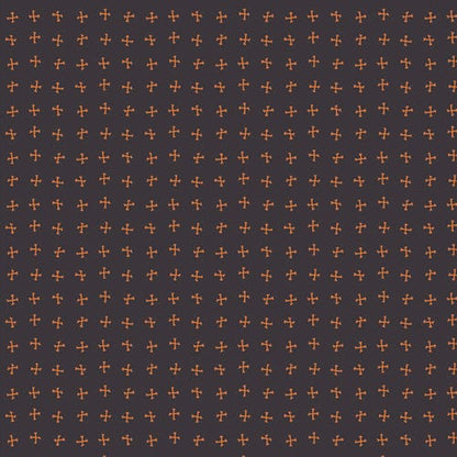Spooky N Sweeter - Crossed Bones in Night - Art Gallery Fabrics - SNS-13016 - Half Yard