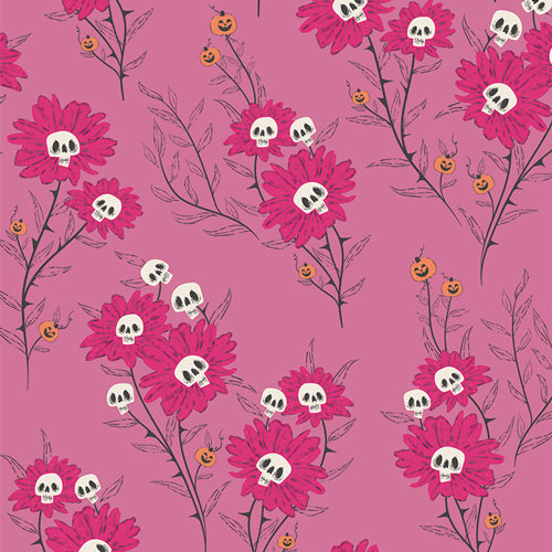 Sweet 'n Spookier - Wicked Blooms - SNS-13031 - Half Yard