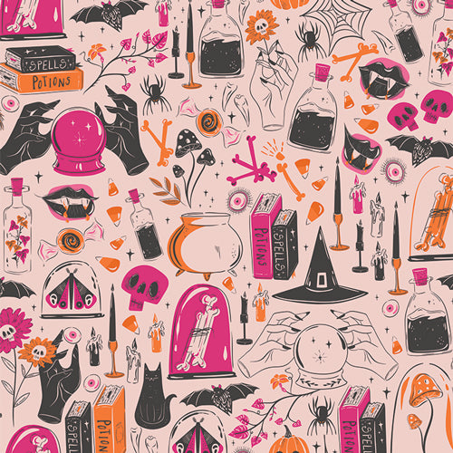 Sweet 'n Spookier - Witching Hour - SNS-13039 - Half Yard