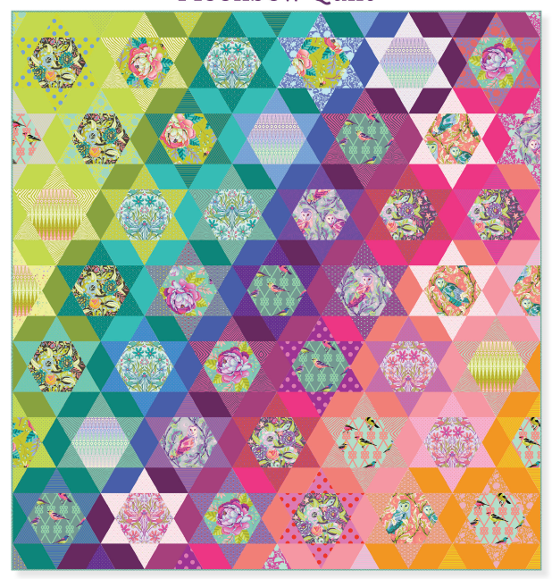 Moon Garden - Moonbow Quilt - Quilt Kit - TPMG_MOONBOW