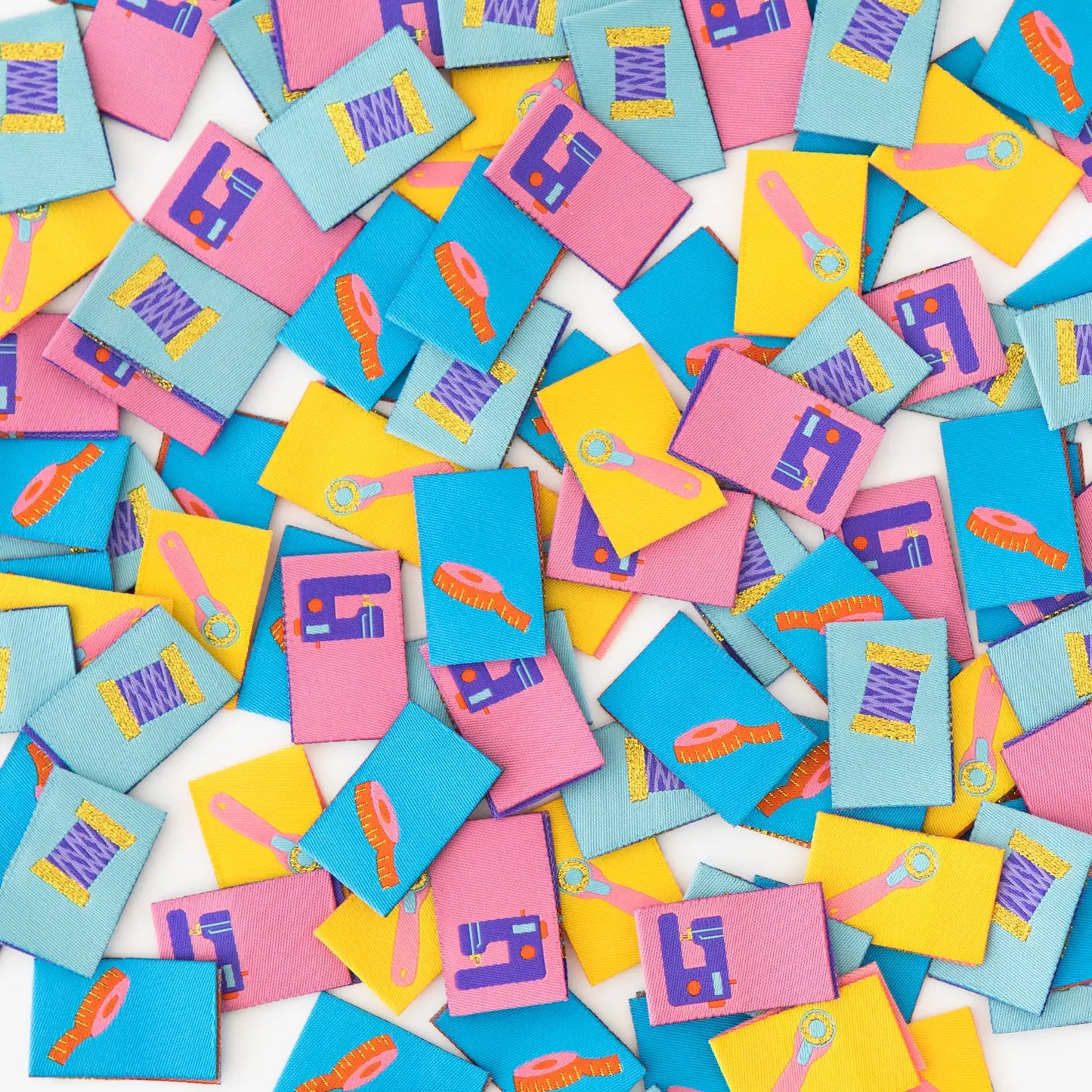 Sarah Hearts - Sewing Notions and Tools - Sewing Woven Clothing Label Tags - SH474537