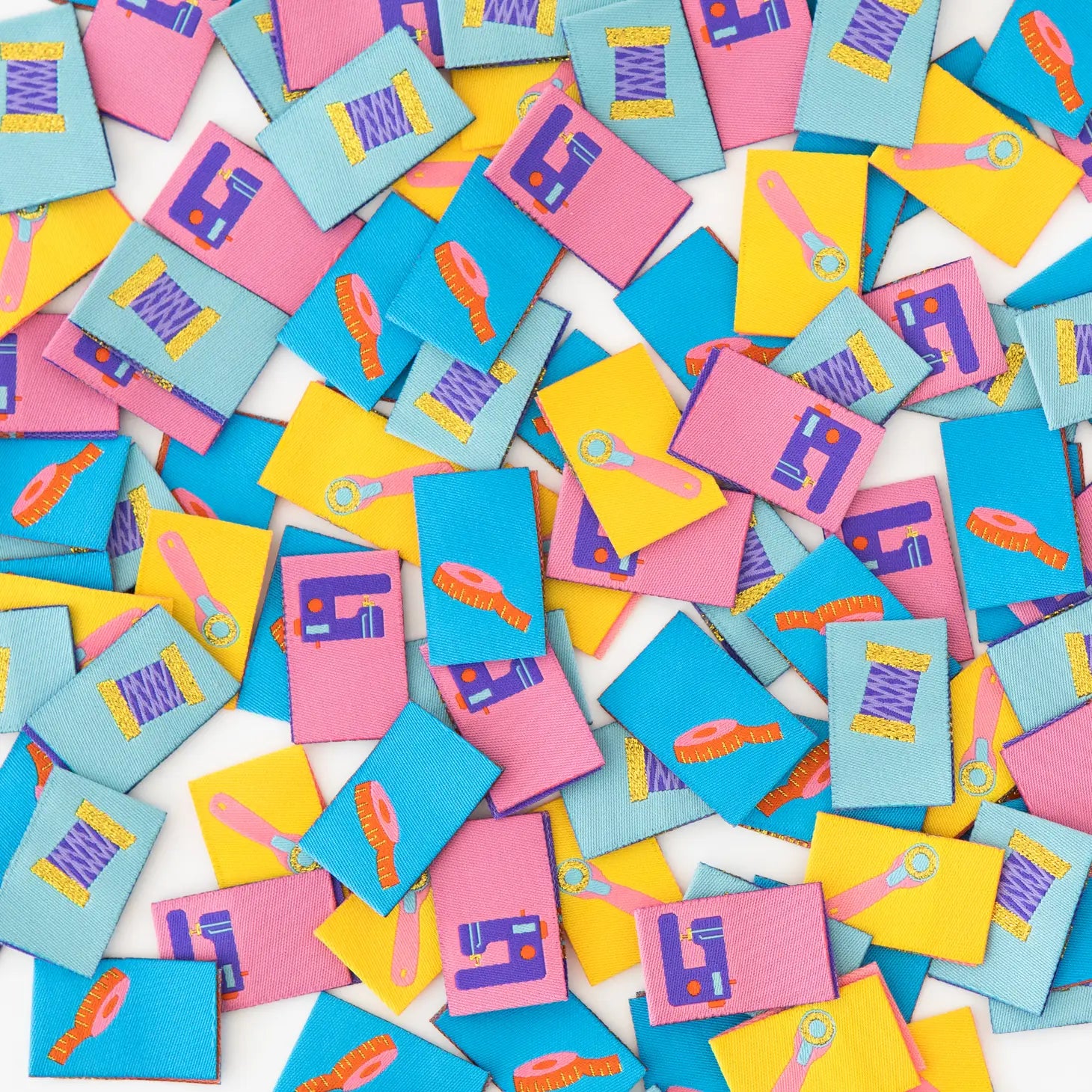 Sarah Hearts - Sewing Notions and Tools - Sewing Woven Clothing Label Tags - SH474537