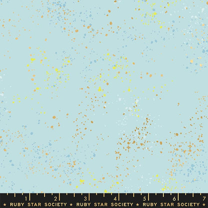 2021 Speckled Metallic - Speckled Metallic in Polar - Ruby Star Society - RS5027 101M - Half Yard
