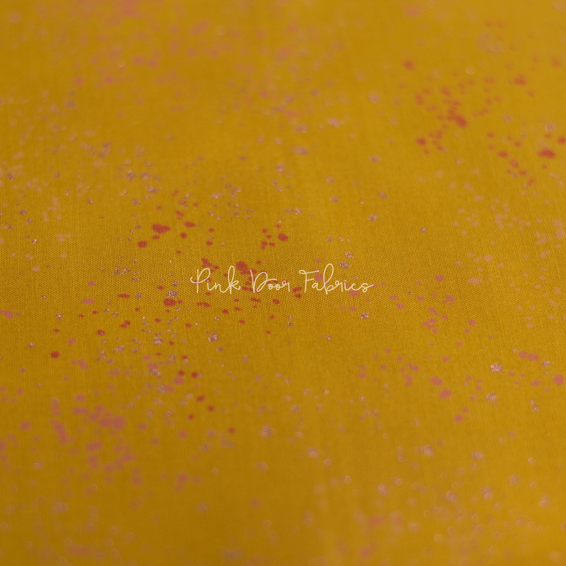 Cotton quilting fabric pattern called 'Cactus'. Part of the 'Tiny Frights' fabric collection. Designed by Ruby Star Society for fabric company Moda Fabrics. SKU: RS5027 63M. 44-45 inch width.