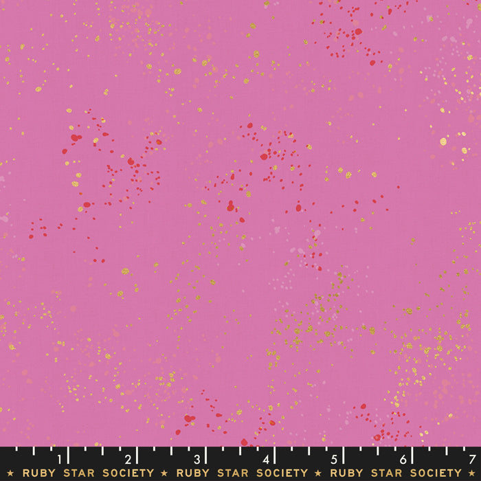 Speckled Metallic - Speckled Metallic in Daisy - Ruby Star Society - RS5027 41M - Half Yard