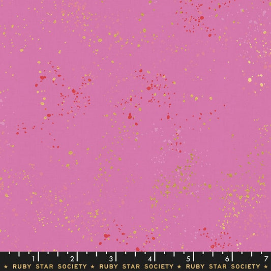 Speckled Metallic - Speckled Metallic in Daisy - Ruby Star Society - RS5027 41M - Half Yard