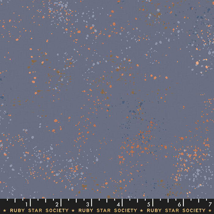 Speckled Metallic - Speckled Metallic in Denim - Ruby Star Society - RS5027 52M - Half Yard