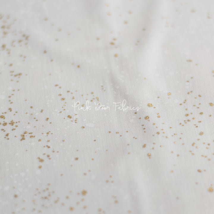 Speckled Metallic - Speckled Metallic in White Gold - Ruby Star Society - RS5027 14M - Half Yard