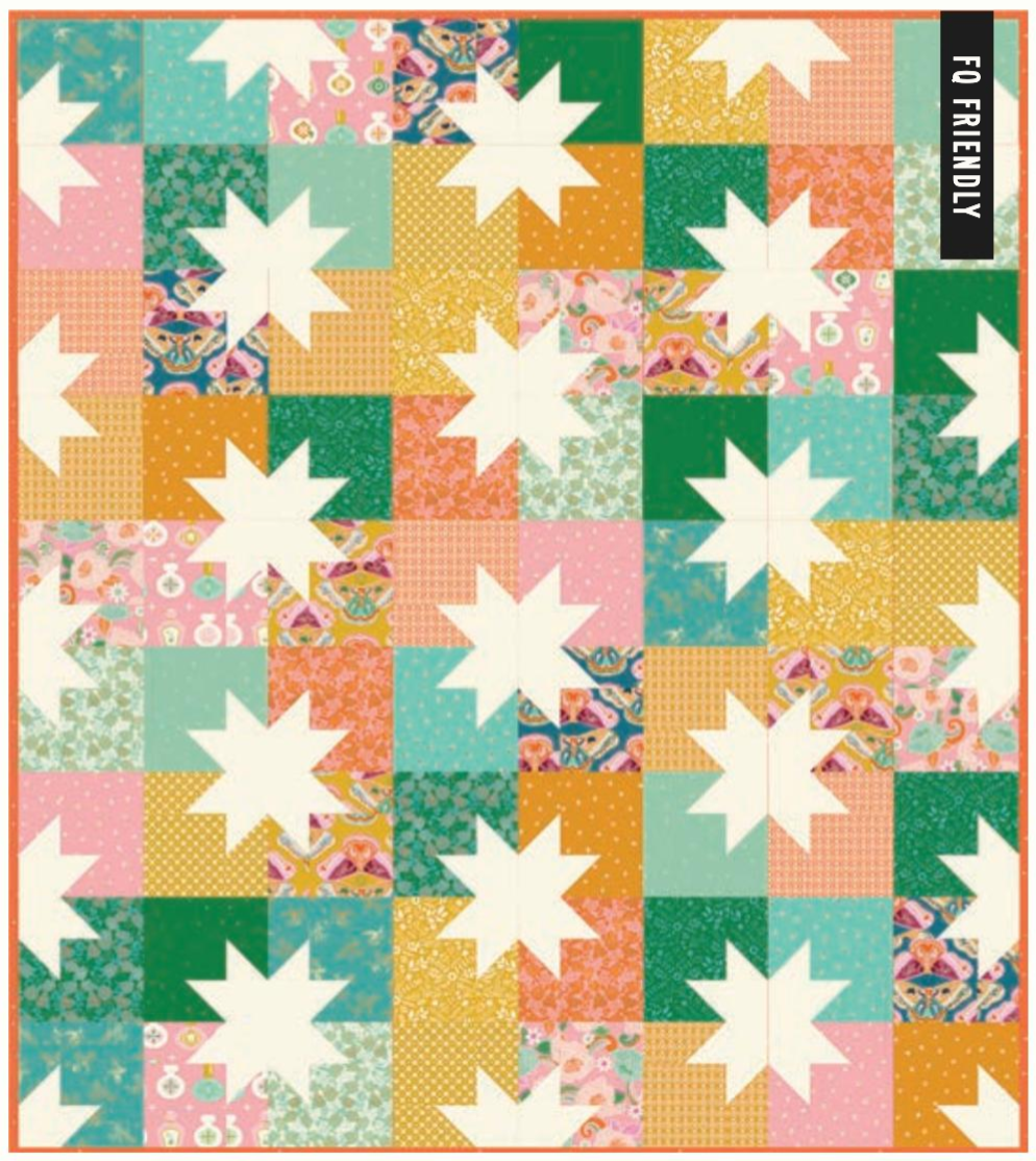Curio - Star Pop II - Fabric Only - QL146CURIOKIT - Quilt Kit