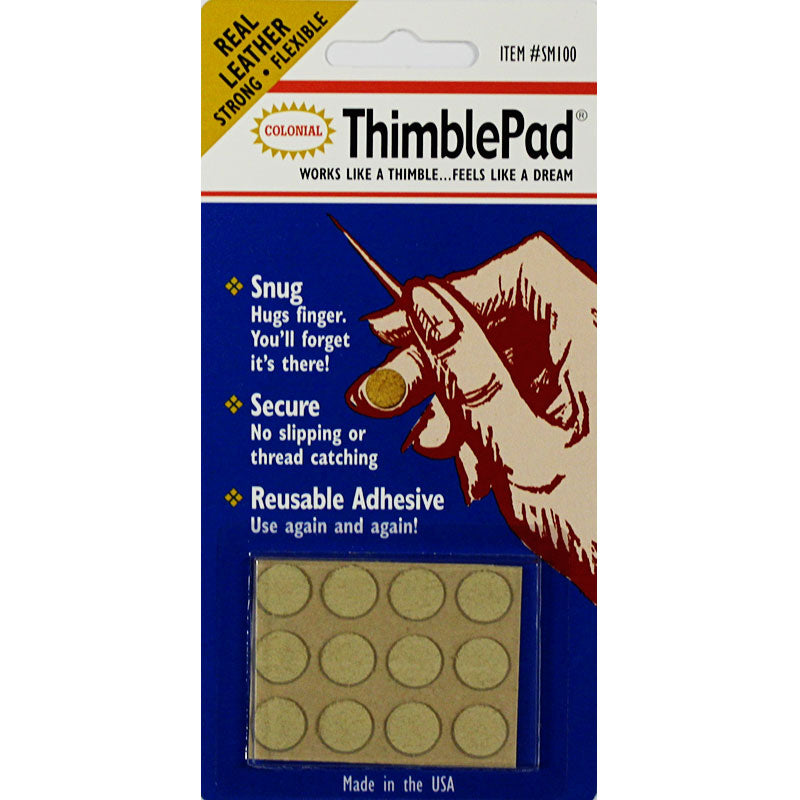 Thimble Pads - Real Leather - 12 pc.