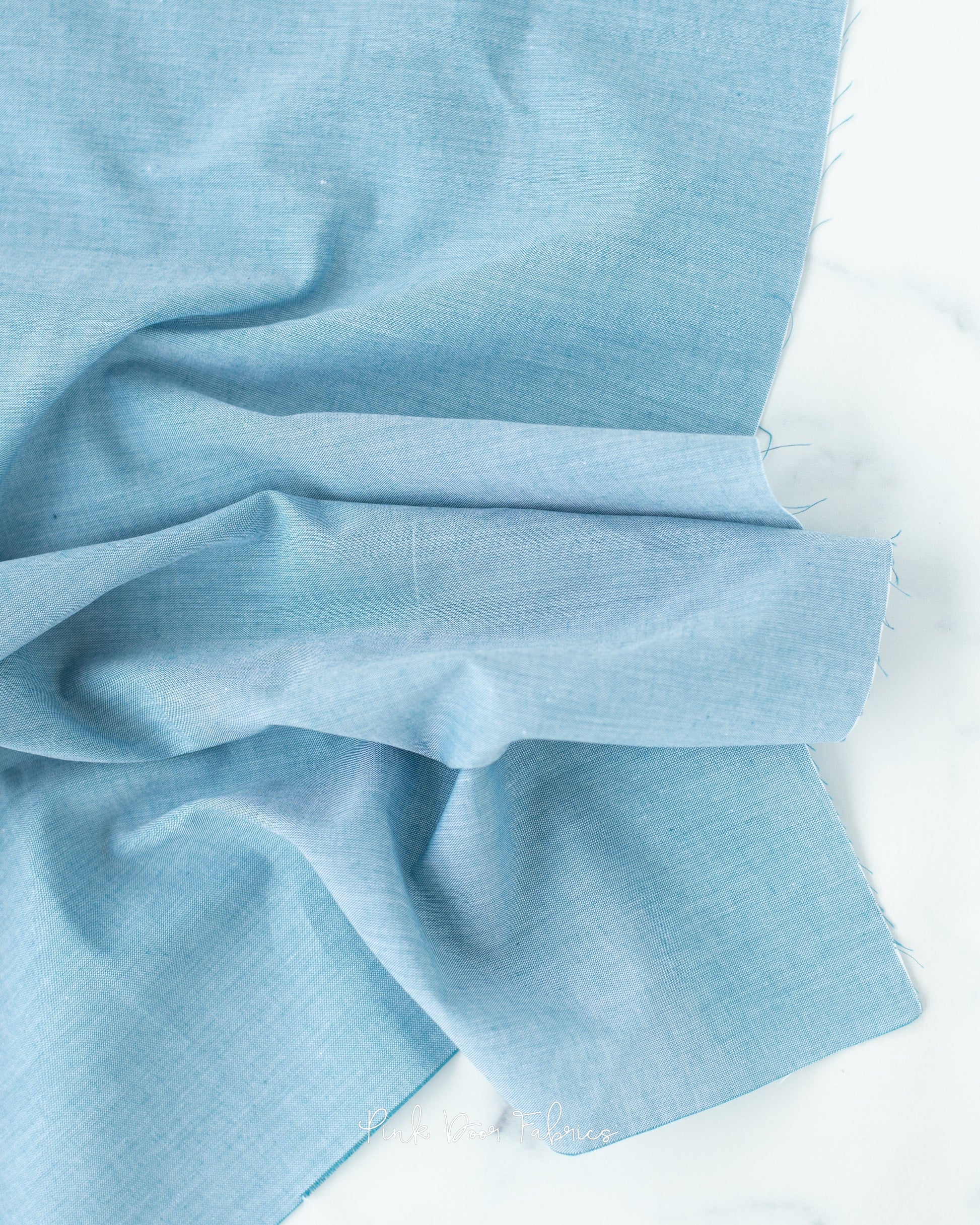 Chambray Solids - Petrol - 160005 - Half Yard