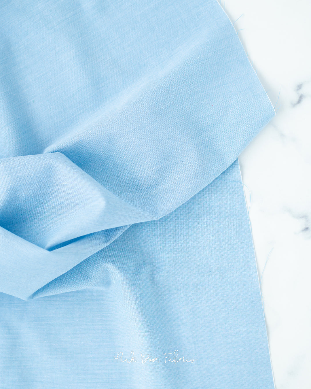 Chambray Solids - Blue - 160008 - Half Yard
