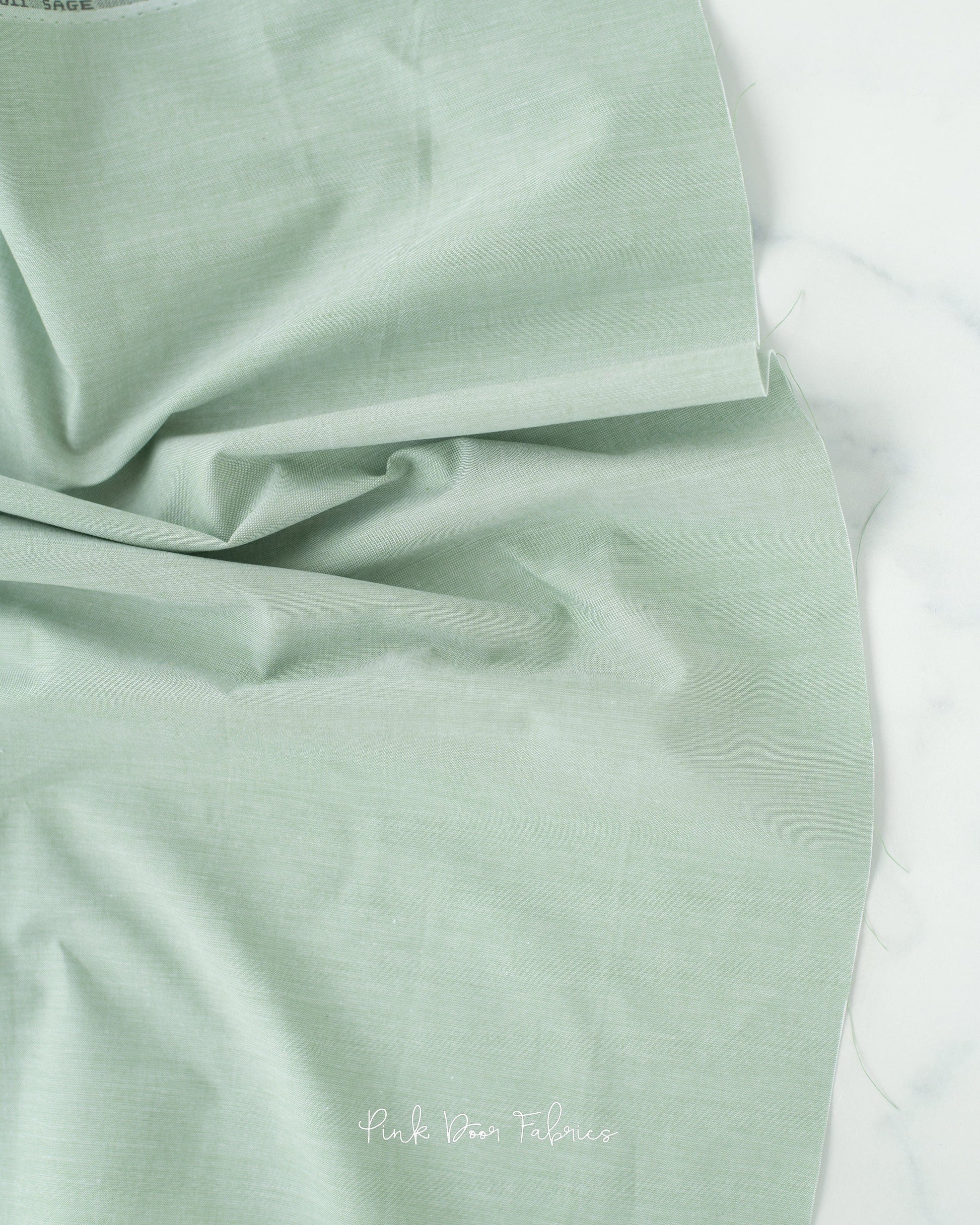 Chambray Solids - Sage - 160011 - Half Yard