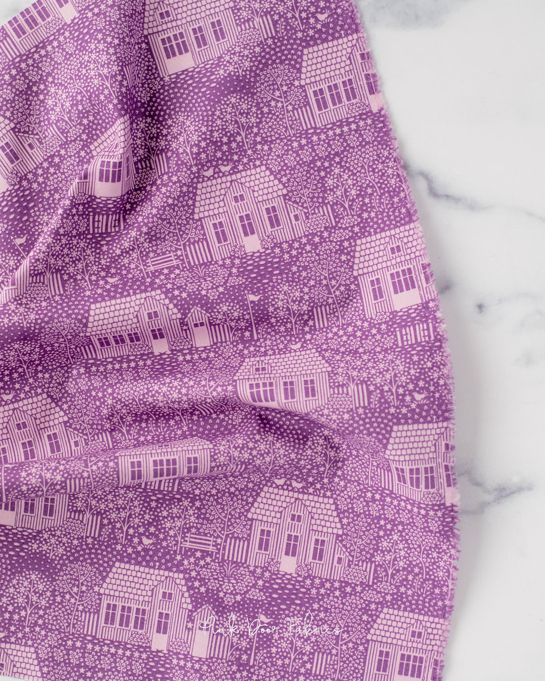  Hometown - My Neighborhood Lilac - 110062 - Half Yard