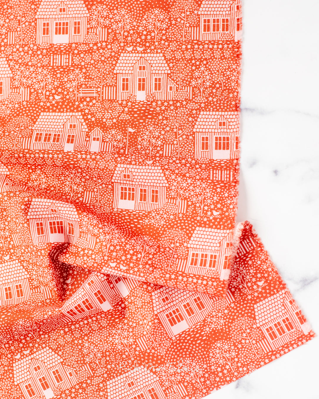 Hometown - My Neighborhood Rust - 110059 - Half Yard