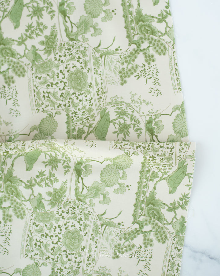 Chic Escape - Vase Collection in Green - 100444 - Half Yard