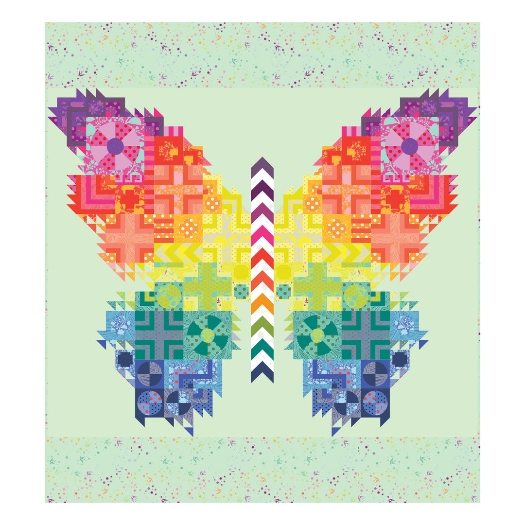 Tula Pink Butterfly V2 - Quilt Kit - Pattern Sold Separately - TPBV2KIT