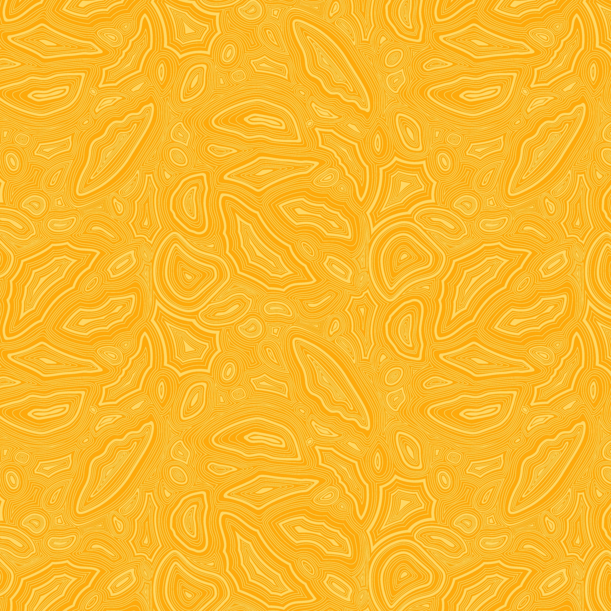 Cotton quilting fabric pattern called 'Mineral in Amber'. Part of the 'True Colors' fabric collection. Designed by Tula Pink for fabric company Free Spirit Fabrics. SKU: PWTP148.AMBER. 44-45 inch width.