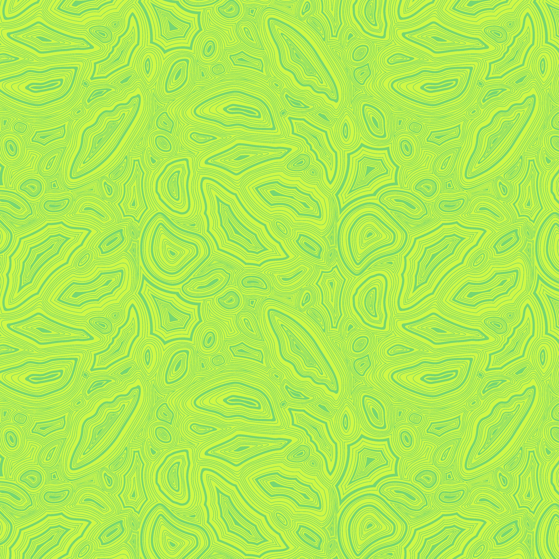 Cotton quilting fabric pattern called 'Mineral in Peridot'. Part of the 'True Colors' fabric collection. Designed by Tula Pink for fabric company Free Spirit Fabrics. SKU: PWTP148.PERIDOT. 44-45 inch width.