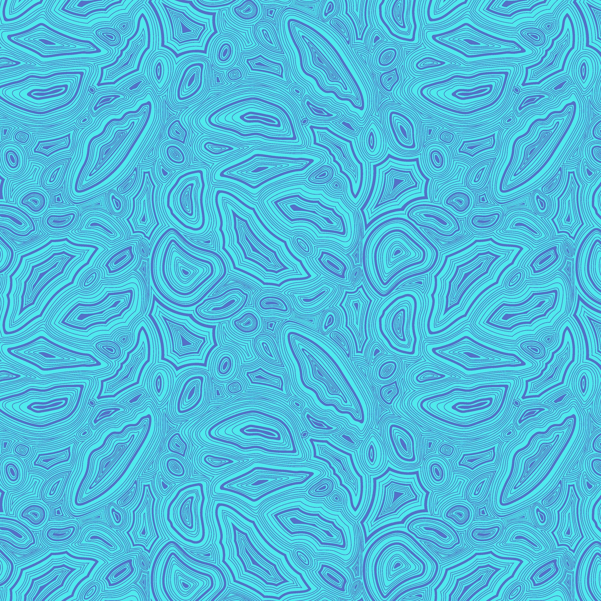 Cotton quilting fabric pattern called 'Mineral in Topaz'. Part of the 'True Colors' fabric collection. Designed by Tula Pink for fabric company Free Spirit Fabrics. SKU: PWTP148.TOPAZ. 44-45 inch width.