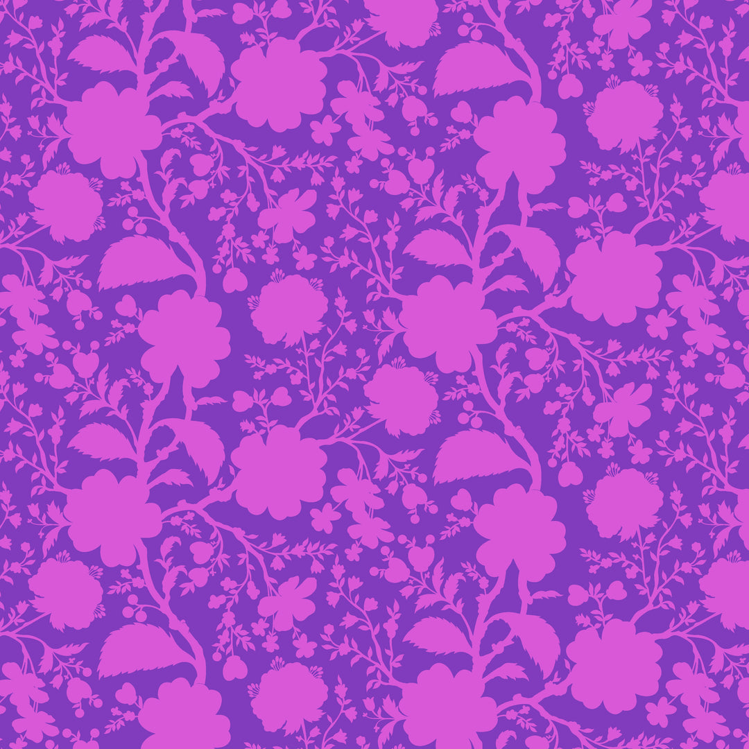 True Colors 2020 - Wildflower in Dahlia - Tula Pink for Free Spirit - PWTP149.DAHLI - Half Yard