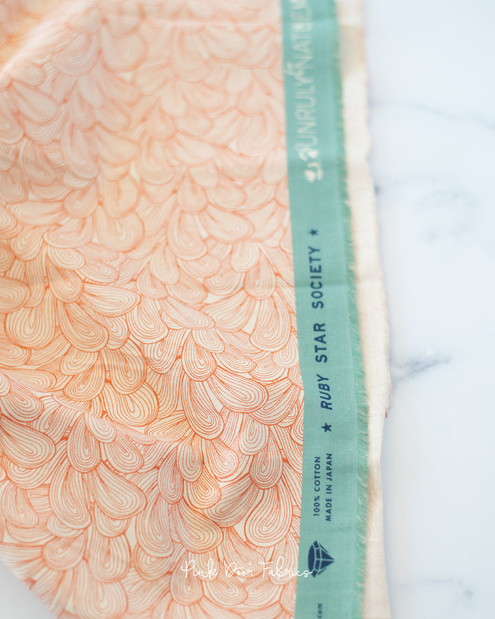 Unruly Nature - Palmiers in Pecan - Jen Hewett for Ruby Star Society - RS6013 14 - Half Yard