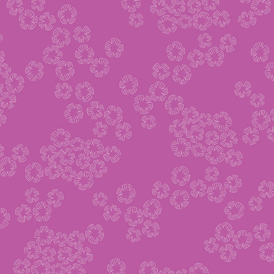 Wandering - Charm in Orchid - A-764-P - Half Yard